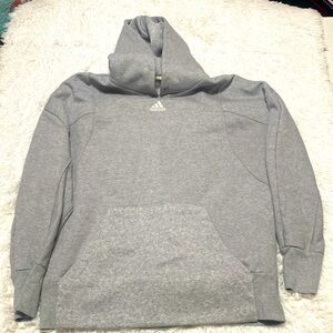 Adidas men’s gray sweatshirt (M) heavyweight no string